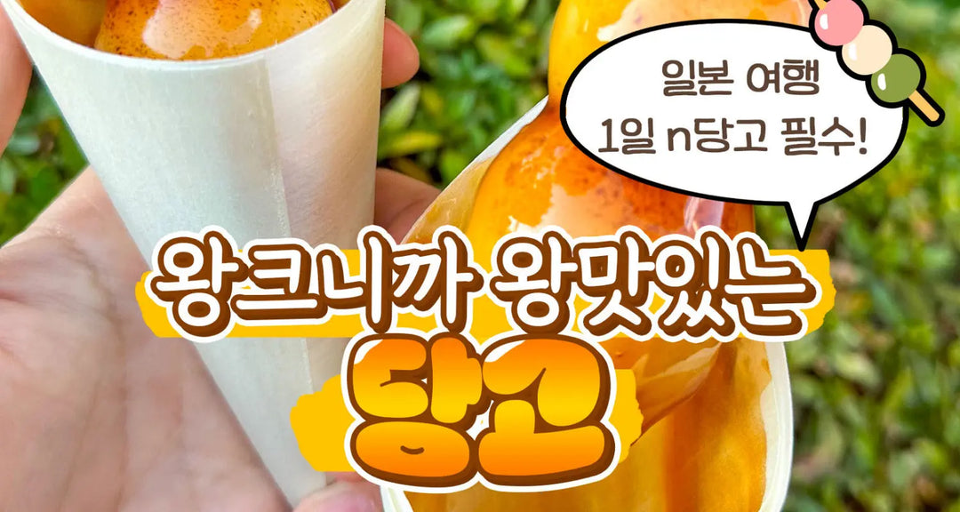 일본-여행-1일-n당고필수-왕크니까-왕맛있는-당고-모코몬이-알려드릴게요 모코몬 일본직구