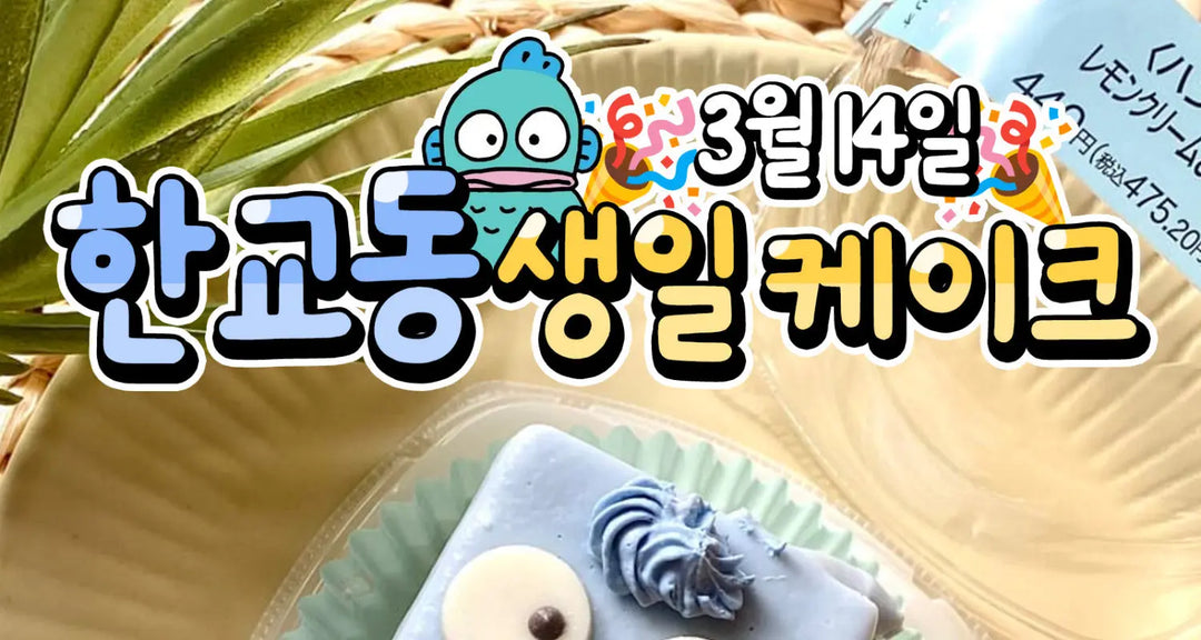 3월-14일-한교동-생일-케이크-모코몬이-알려드릴게요 모코몬 일본직구