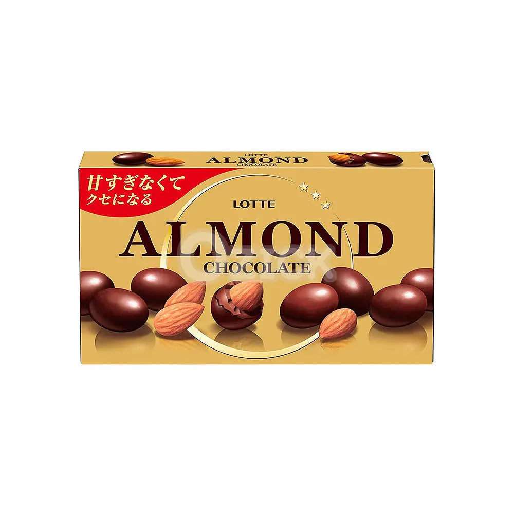 LOTTE Almond Chocolate 86g Mokomon Japanese Direct Purchase