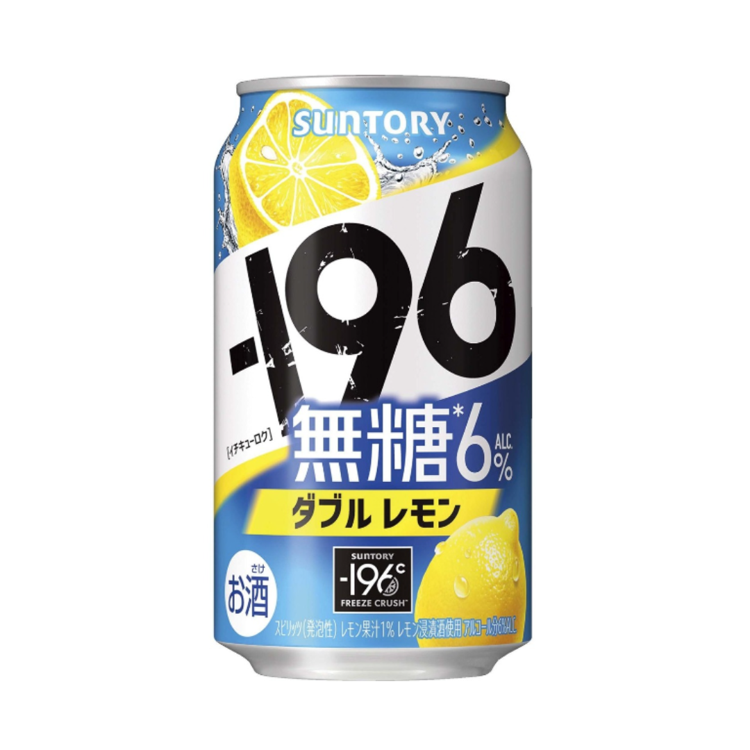 산토리 -196 ℃ 무설탕 더블 레몬 350ml 산토리