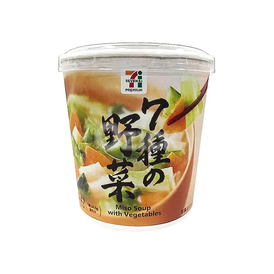 [7-ElEVEN] 컵된장국 7가지 야채 - 모코몬 일본직구