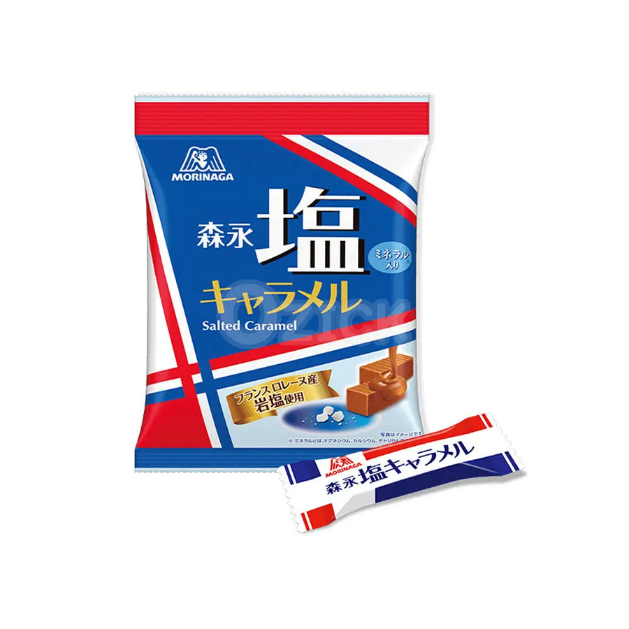 [모리나가] 소금 카라멜 봉지 83g - 모코몬 일본직구