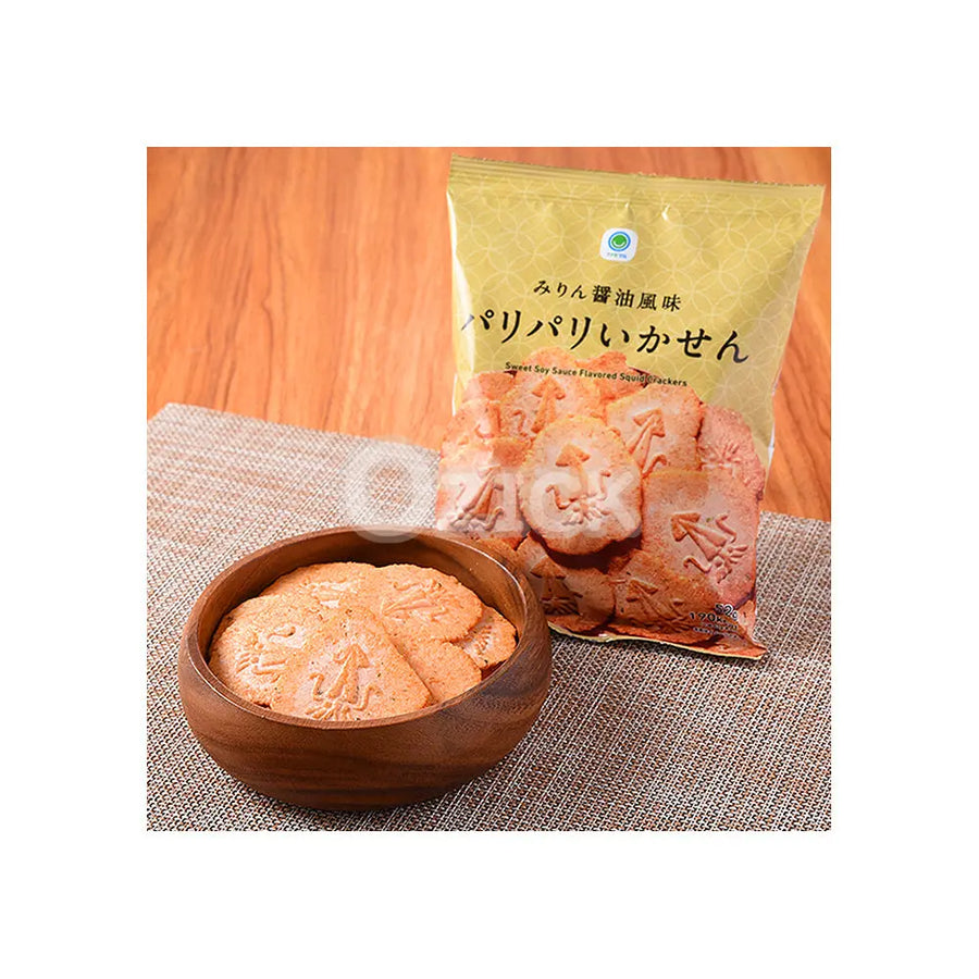 [FAMILY MART] 바삭바삭 이카센 미림간장맛 - 모코몬 일본직구