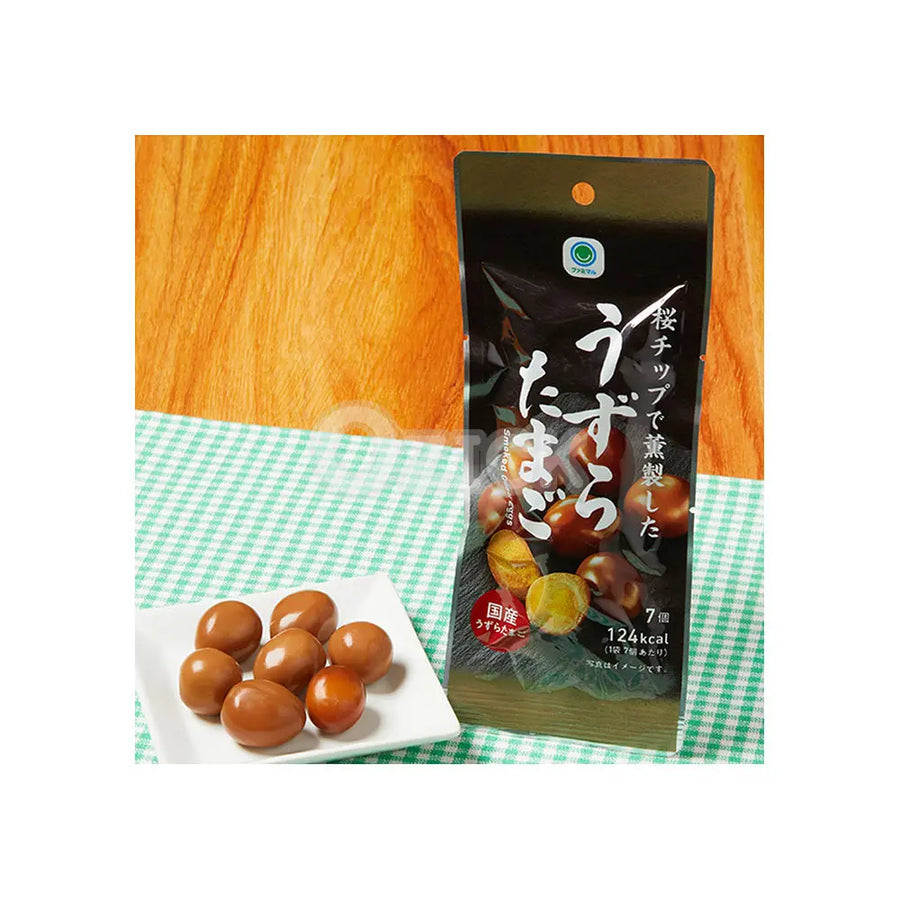 [FAMILY MART] 벚나무로 훈제한 메추리알 - 모코몬 일본직구