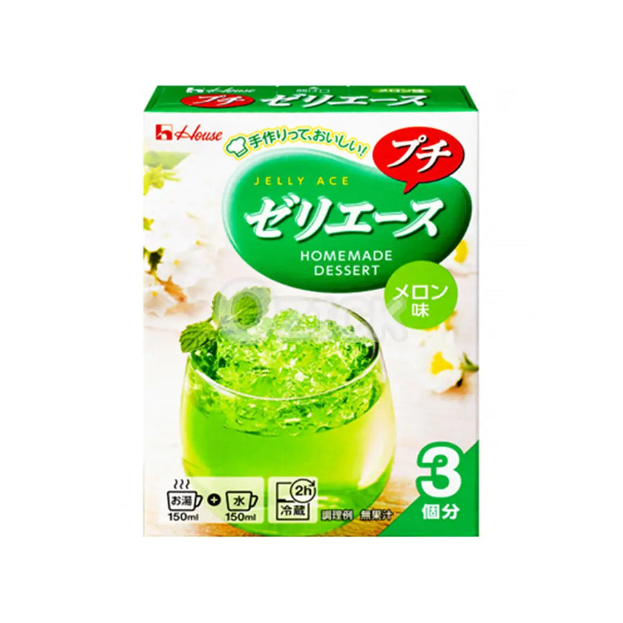 [HOUSE FOOD] 쁘띠 젤리에이스 멜론맛 70g - 모코몬 일본직구