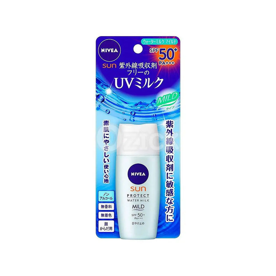 [KAO] 니베아 UV 프로텍트 워터 밀크 마일드 SPF50+ 30ml - 모코몬 일본직구