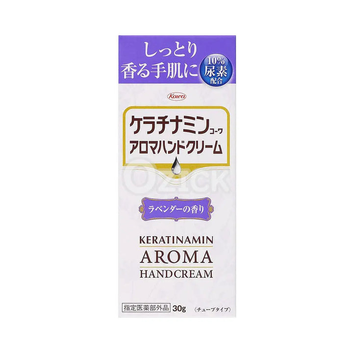 [KOWA] 케라치나민 코와아로마 핸드크림 라벤다향 30g - 모코몬 일본직구