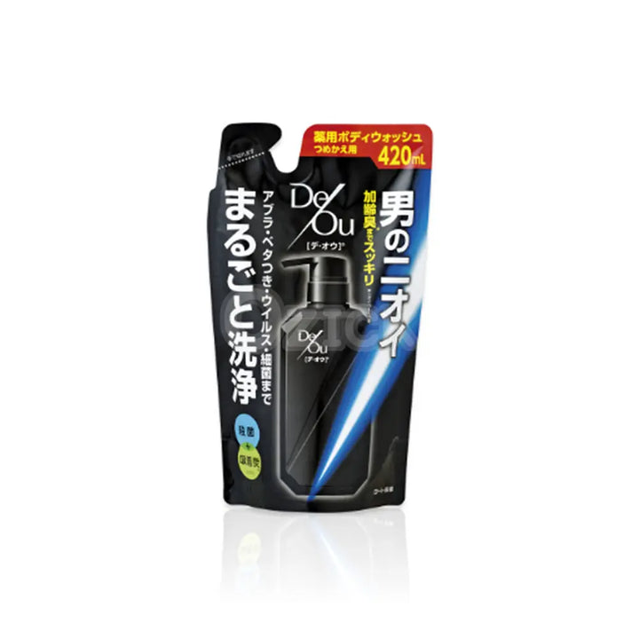 [ROHTO] 데오우 약용 클렌징 워시 펌프 520ml - 모코몬 일본직구