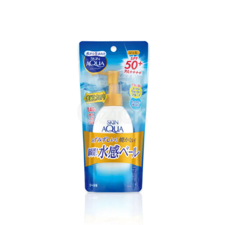 [ROHTO] 스킨 아쿠아 슈퍼 모이스처 젤 펌프 140g - 모코몬 일본직구