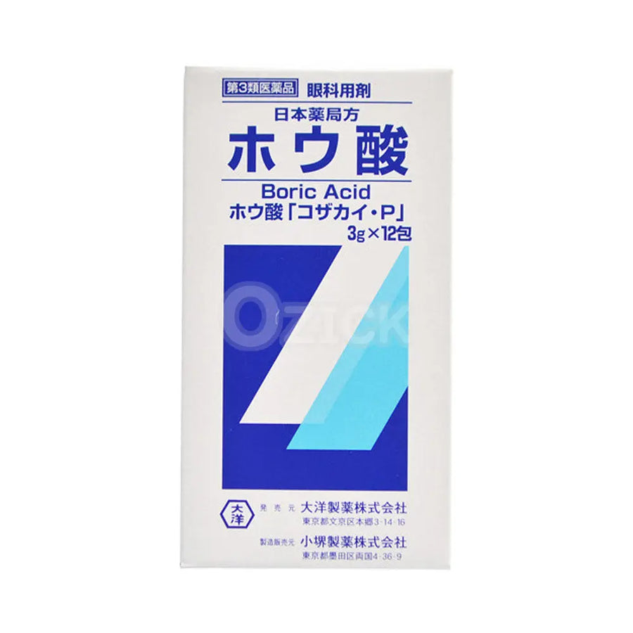 [TAIYO-PHARM] 붕산 (분포)3g*12포 - 모코몬 일본직구