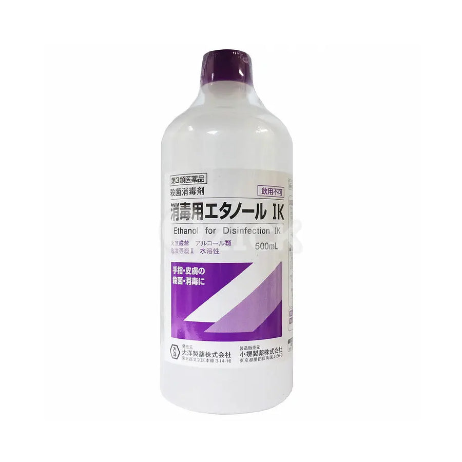 [TAIYO-PHARM] 소독용 에탄올IK500mL - 모코몬 일본직구
