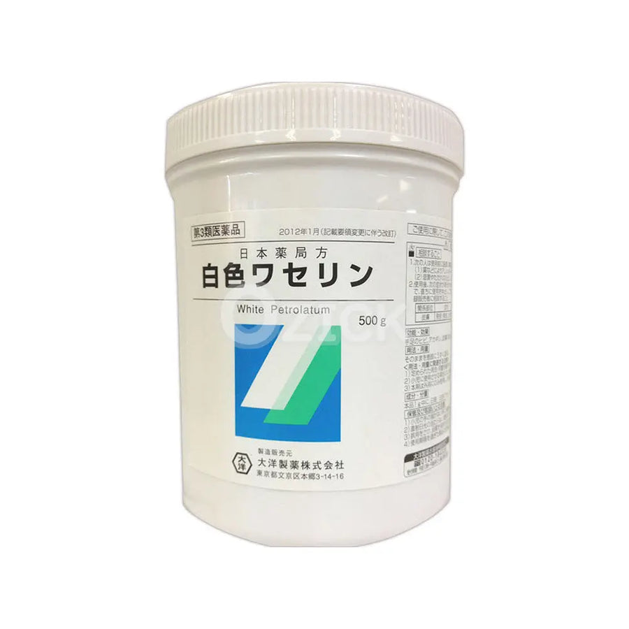 [TAIYO-PHARM] 흰색바세린500g - 모코몬 일본직구